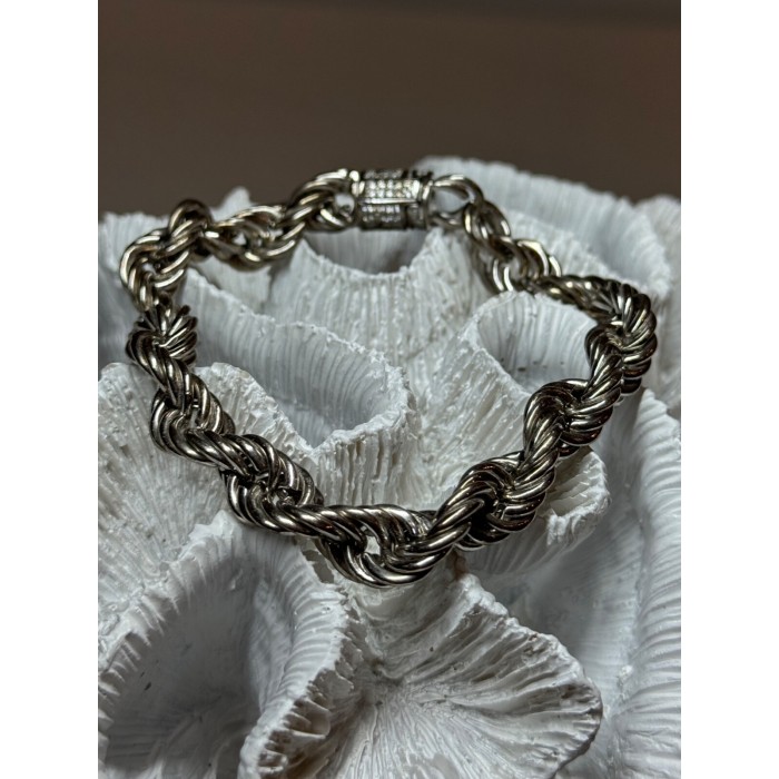 925 STERLING SILVER CZ BRACELET LENGTH 9 Inch