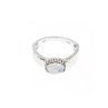 925 Sterling Silver Moonstone Ring Size 10.25