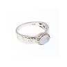 925 Sterling Silver Moonstone Ring Size 10.25