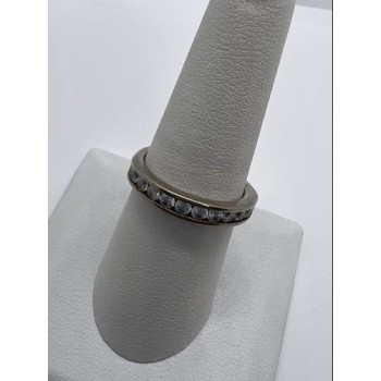 925 Sterling Silver CZ Ring Size 7