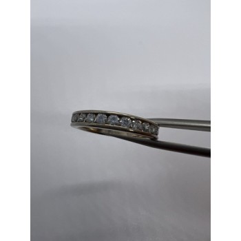 925 Sterling Silver CZ Ring Size 7