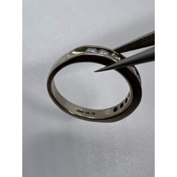 925 Sterling Silver CZ Ring Size 7