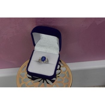 925 STERLING SILVER STAR SAPPHIRE RING SIZE 5.5