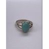 925 Sterling Silver Larimar Ring Size 8