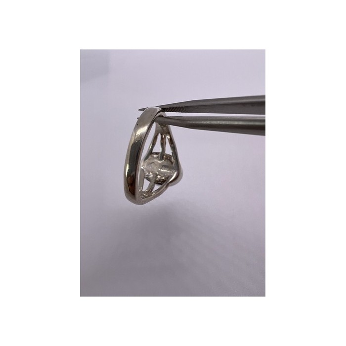 925 Sterling Silver Larimar Ring Size 8