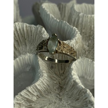 Kabana 925 Sterling Silver Blue Topaz Ring Size 9