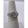 925 Sterling Silver CZ Ring Size 5.5