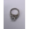 925 Sterling Silver CZ Ring Size 5.5