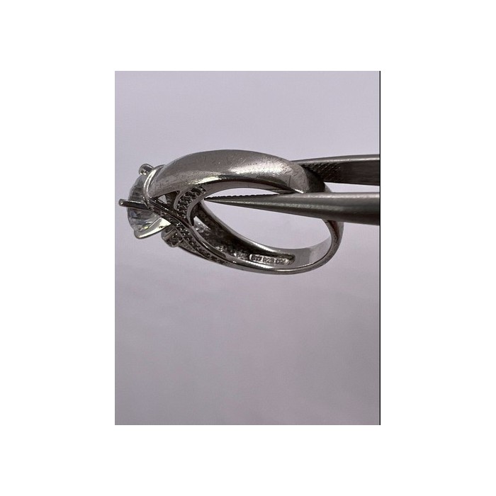 925 Sterling Silver CZ Ring Size 5.5