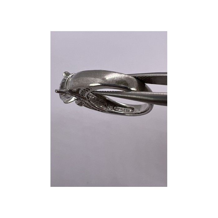 925 Sterling Silver CZ Ring Size 5.5