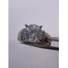 925 Sterling Silver CZ Ring Size 5.5