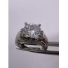 925 Sterling Silver CZ Ring Size 5.5