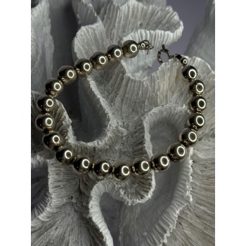 VINTAGE Beautiful Design  925 STERLING SILVER BRACELET LENGTH 7.5