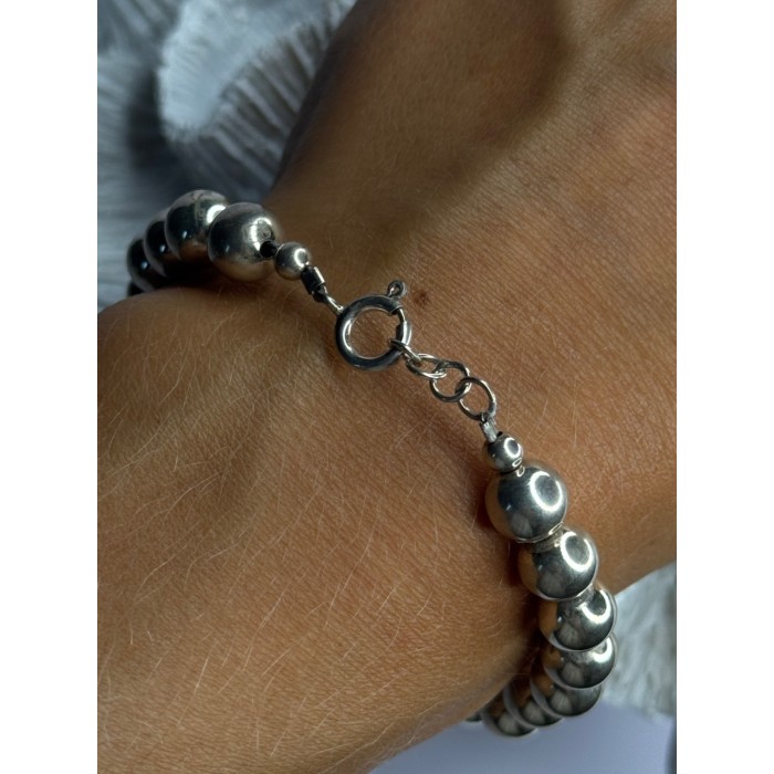 VINTAGE Beautiful Design  925 STERLING SILVER BRACELET LENGTH 7.5
