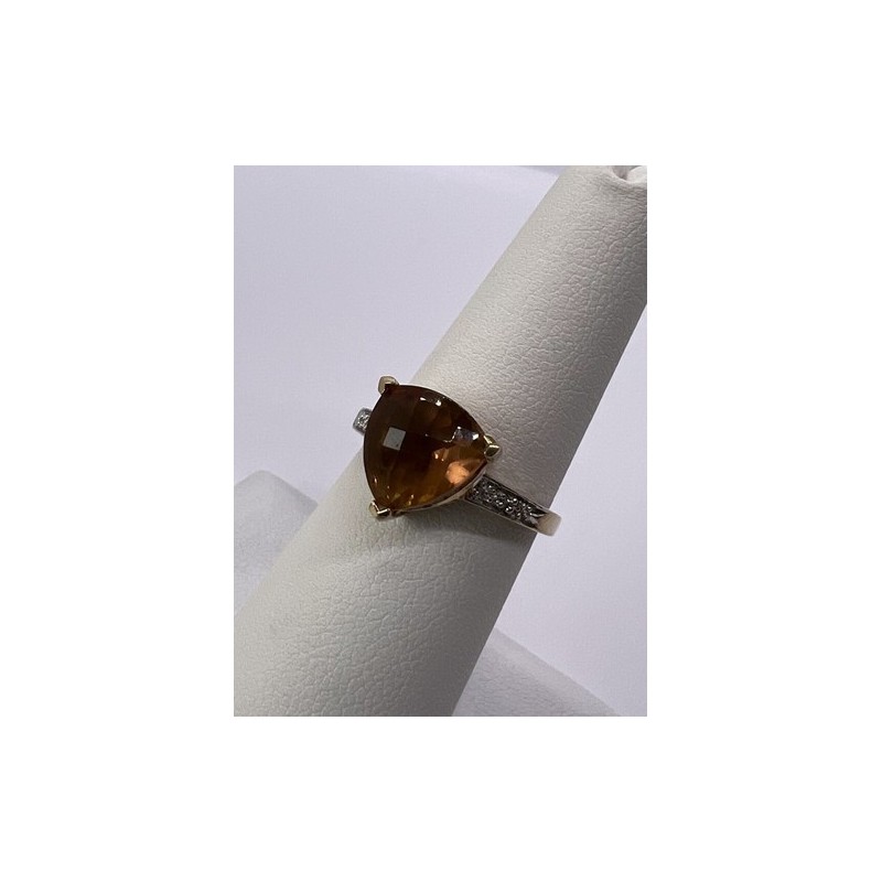 925 Sterling Silver CZ Ring Size 6.5