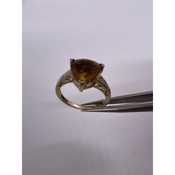 925 Sterling Silver CZ Ring Size 6.5