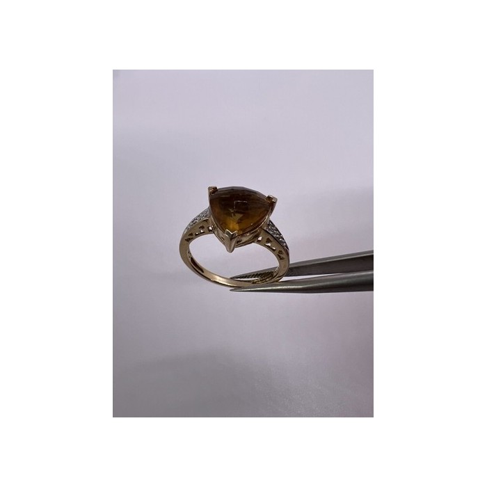 925 Sterling Silver CZ Ring Size 6.5