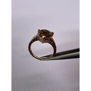 925 Sterling Silver CZ Ring Size 6.5
