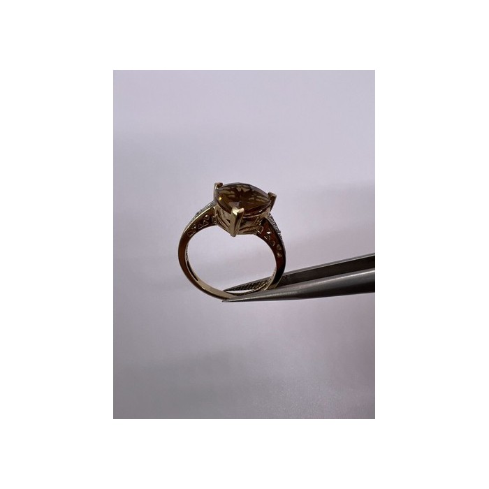 925 Sterling Silver CZ Ring Size 6.5
