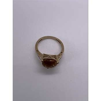 925 Sterling Silver CZ Ring Size 6.5