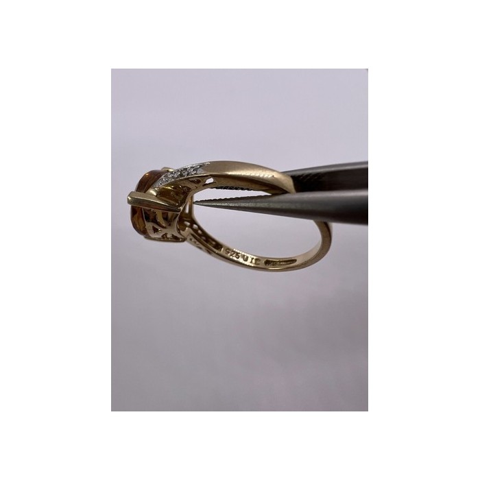 925 Sterling Silver CZ Ring Size 6.5