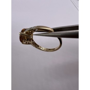 925 Sterling Silver CZ Ring Size 6.5