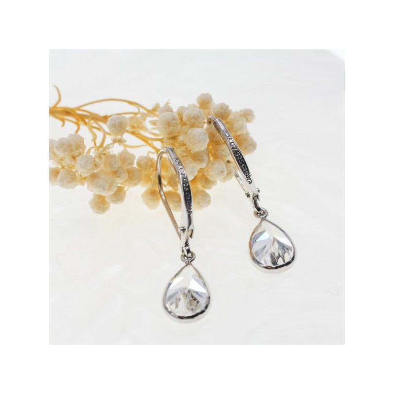 925 Sterling Silver CZ Earrings