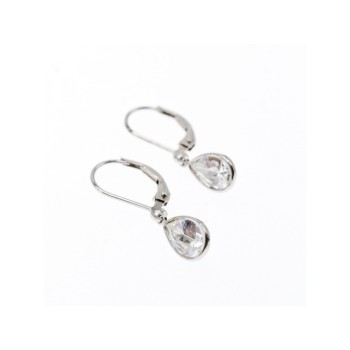 925 Sterling Silver CZ Earrings