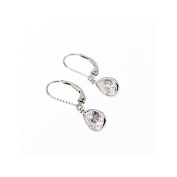 925 Sterling Silver CZ Earrings