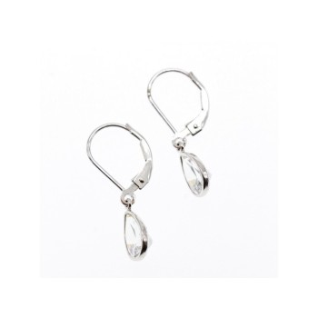 925 Sterling Silver CZ Earrings
