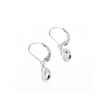 925 Sterling Silver CZ Earrings