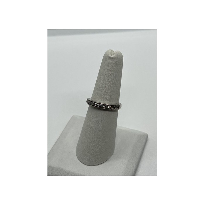 925 Sterling Silver & CZ Ring Size 6