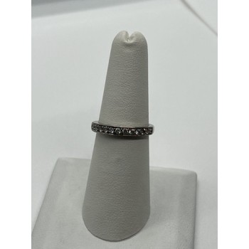 925 Sterling Silver & CZ Ring Size 6