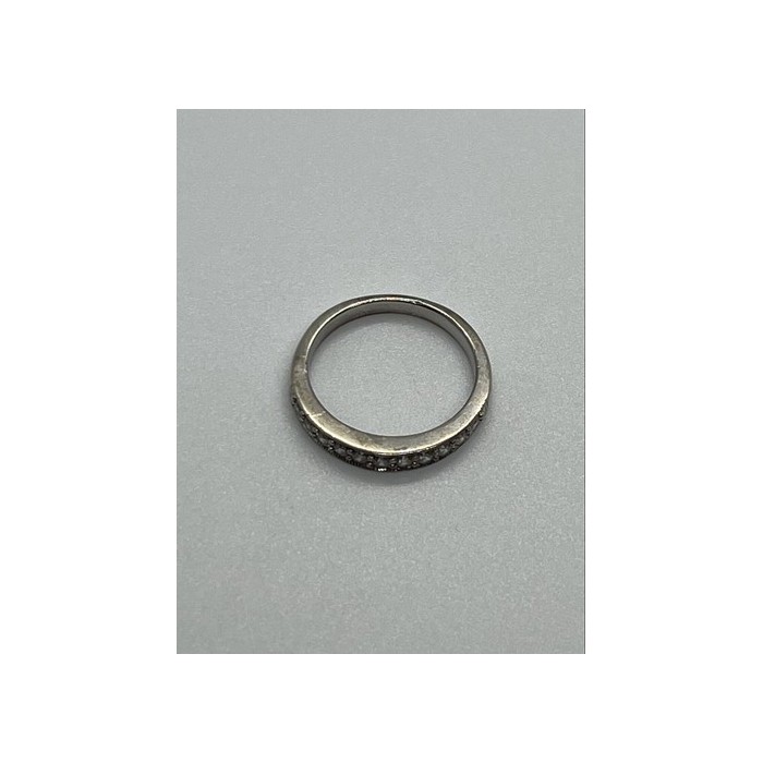 925 Sterling Silver & CZ Ring Size 6