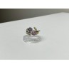 925 Sterling Silver Amethyst, Morganite, Peridot & CZ 