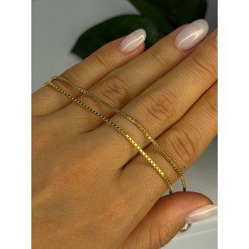 925 Sterling Silver Gold Plated Angel Cz Necklace Length 19.5 inch