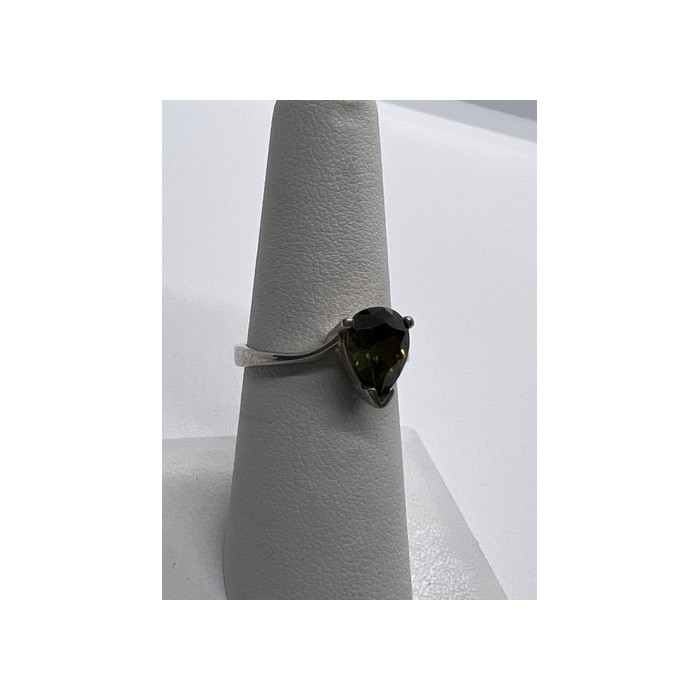 925 Sterling Silver CZ Ring Size 6.5