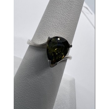 925 Sterling Silver CZ Ring Size 6.5