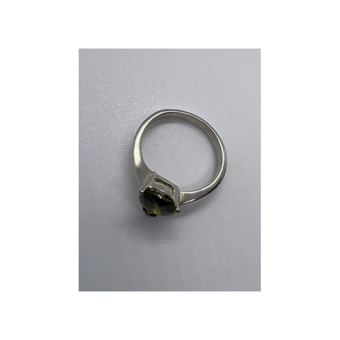 925 Sterling Silver CZ Ring Size 6.5