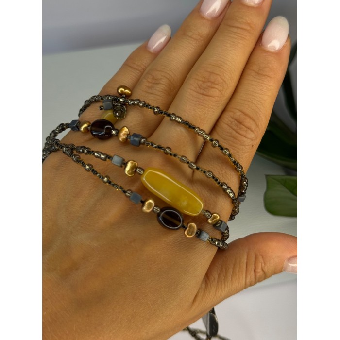 Silpada 925 Sterling Silver Serpentine Boho Necklace Length 60 inch