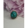 Vintage 925 Sterling Silver Turquoise Ring Size-Able