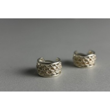925 Sterling Silver Openwork Earrings
