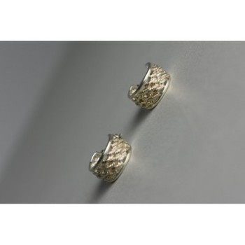 925 Sterling Silver Openwork Earrings