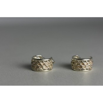925 Sterling Silver Openwork Earrings