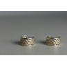 925 Sterling Silver Openwork Earrings