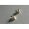 925 Sterling Silver Openwork Earrings