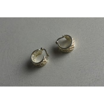 925 Sterling Silver Openwork Earrings