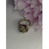 925 Sterling Silver Garnet Amethyst Citrine Peridot Ring Size 9