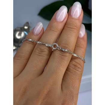 Vintage 925 Sterling Silver Necklace Length 18 inch