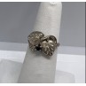 925 Sterling Silver Sapphire Ring Size 4.5